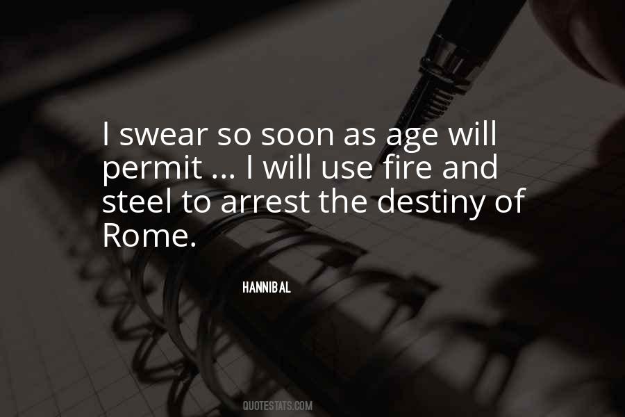 Quotes About Fire And Steel #328056