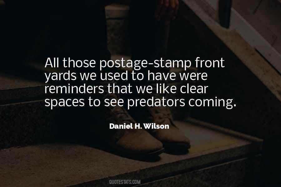 Be Like A Postage Stamp Quotes #1413799