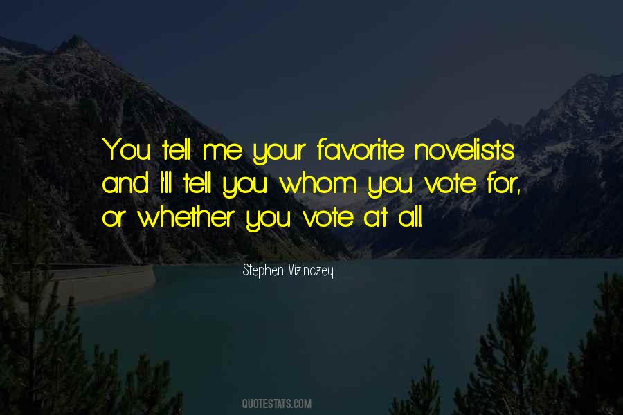 Tell Me Whom Quotes #57009
