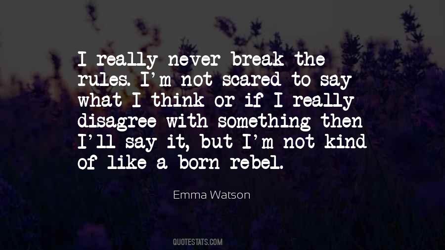 Never Break It Quotes #85013