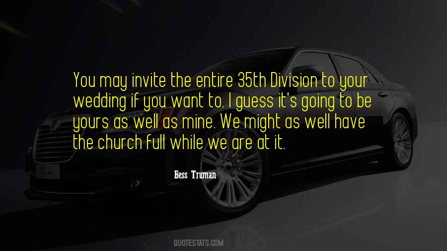 Wedding To Be Quotes #1135930