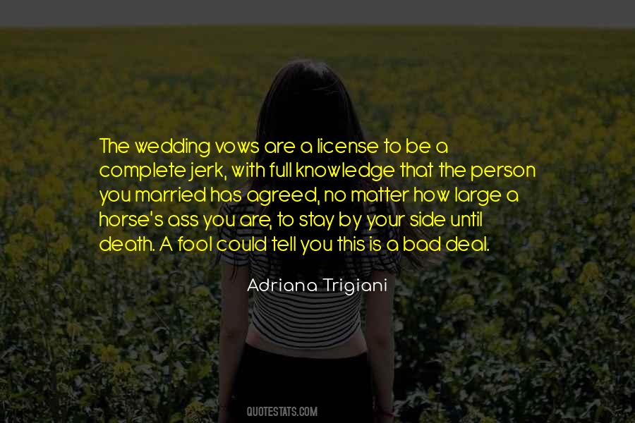 Wedding To Be Quotes #390922