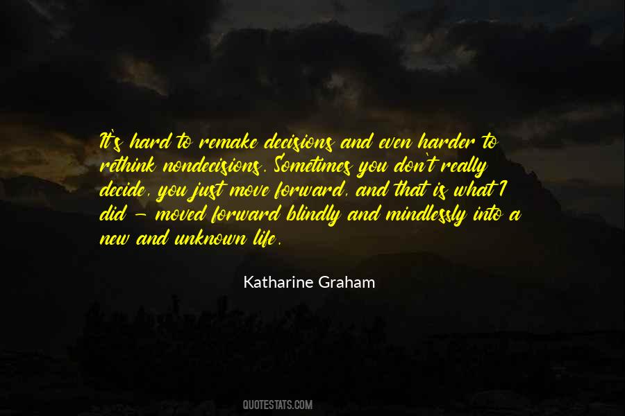 What Is A Hard Life Quotes #1204621