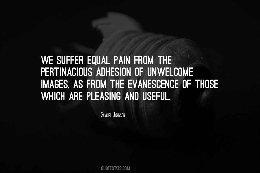 Pain Suffer Quotes #1057292