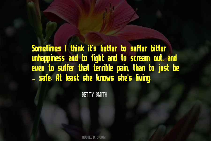 Pain Suffer Quotes #1479715