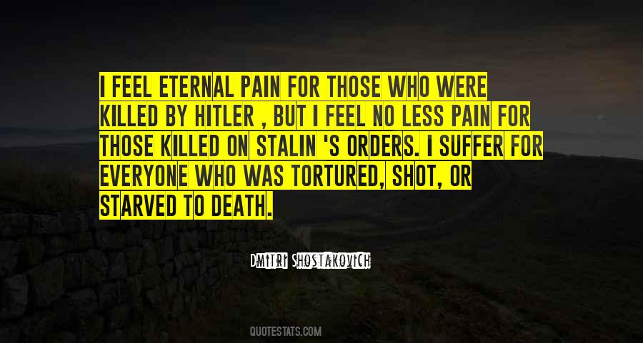 Pain Suffer Quotes #507383