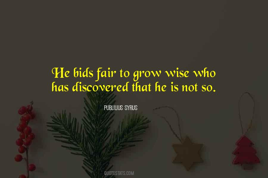 Not So Wise Quotes #1533926