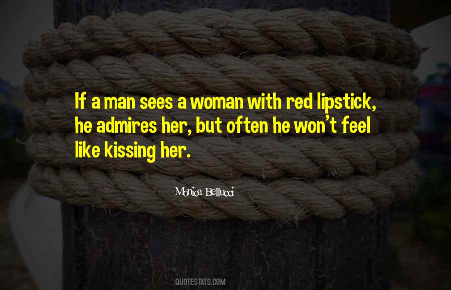 Woman Red Lipstick Quotes #1583211