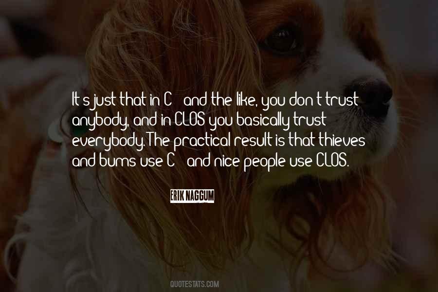 Trust Is Like Quotes #1241674