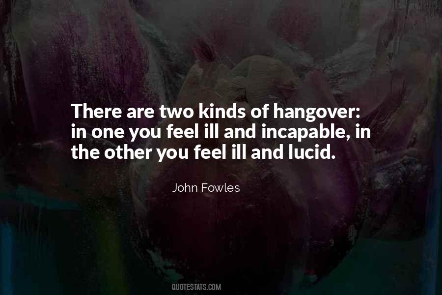 Quotes About Having A Hangover #347619