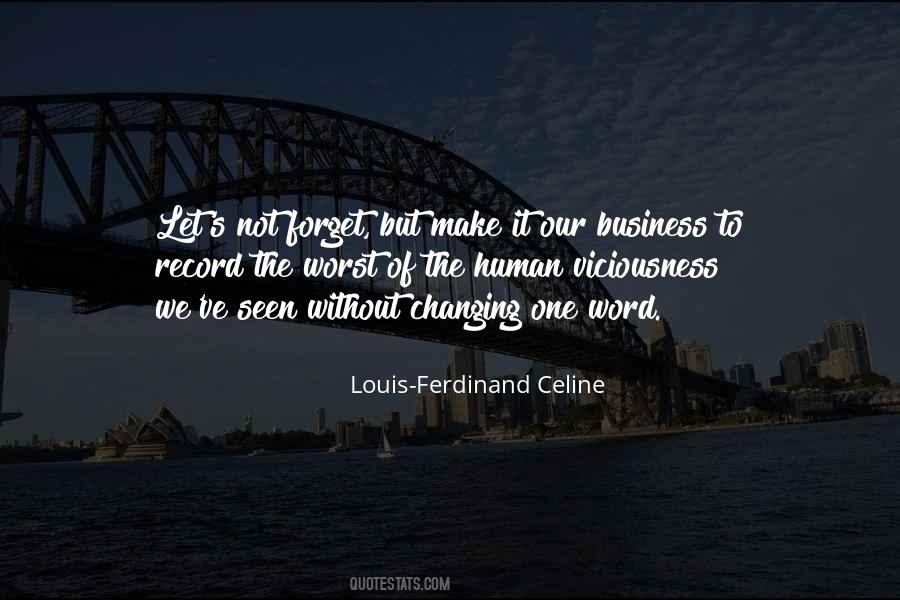 Human Forget Quotes #1497597