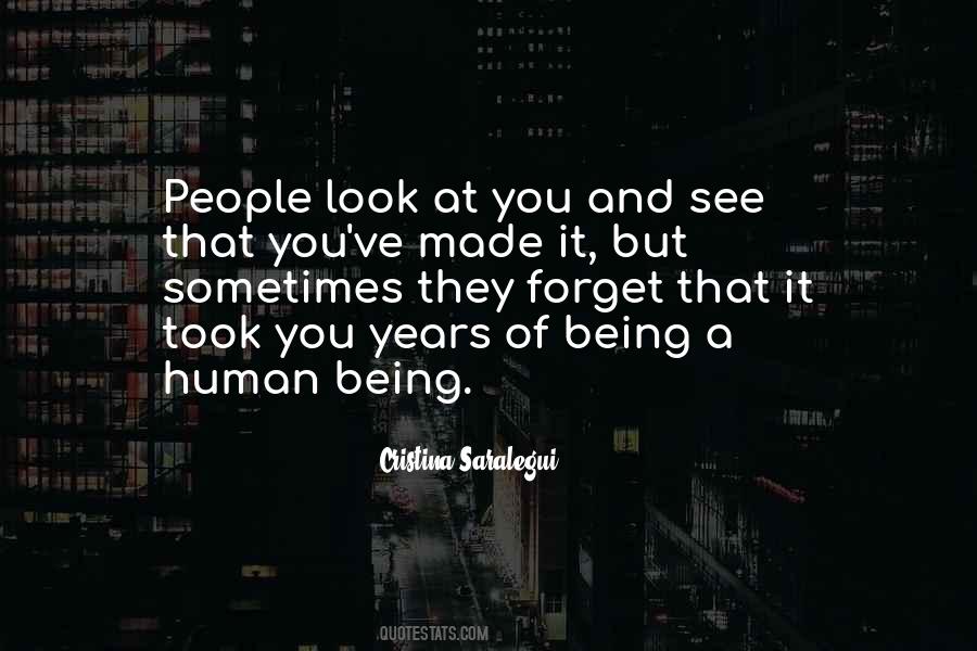 Human Forget Quotes #1502283