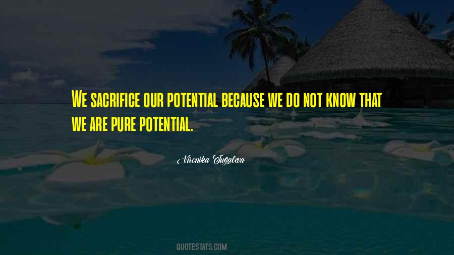 Know Your Potential Quotes #466114