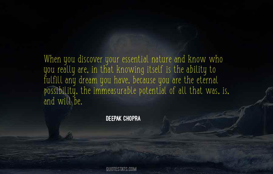 Know Your Potential Quotes #732136