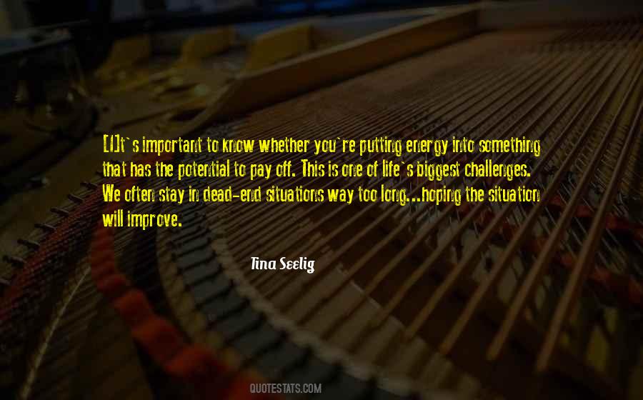 Know Your Potential Quotes #823584