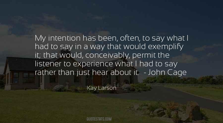 Exemplify In Quotes #1443849