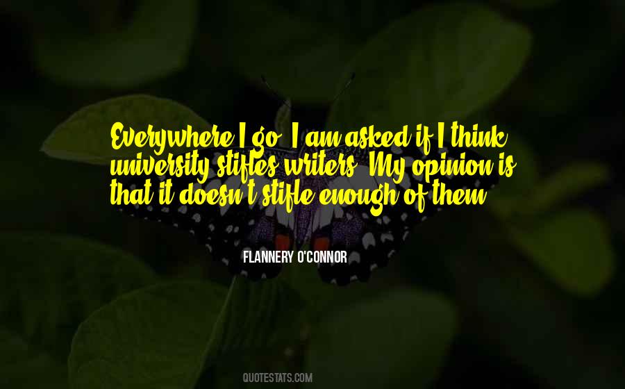 Flannery O'connor Writing Quotes #210290