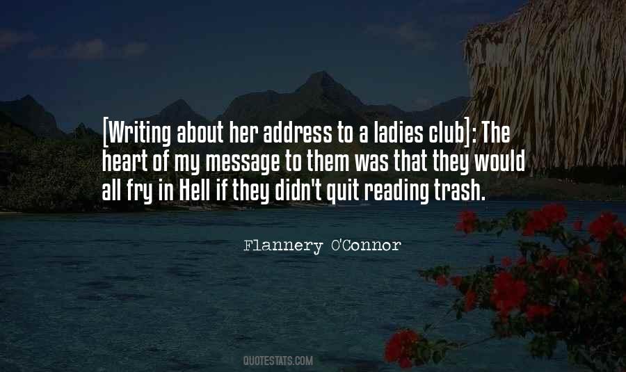 Flannery O'connor Writing Quotes #426741