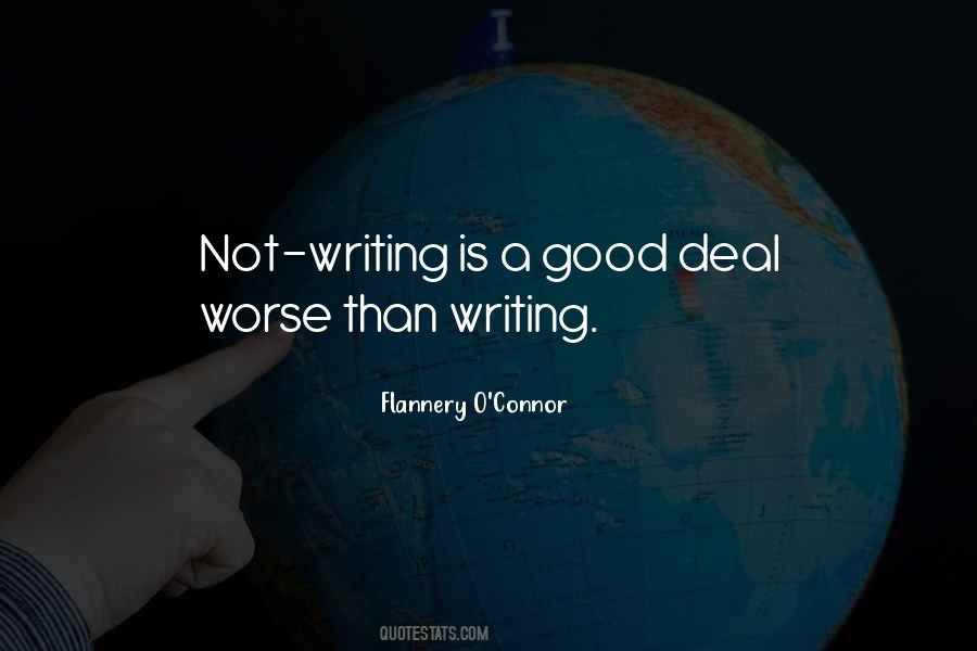 Flannery O'connor Writing Quotes #696241