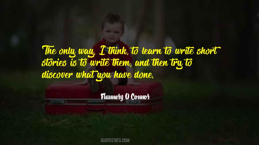 Flannery O'connor Writing Quotes #963740