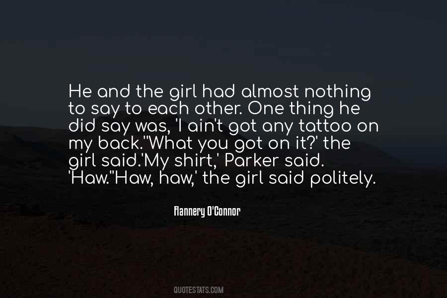 Flannery Quotes #73090