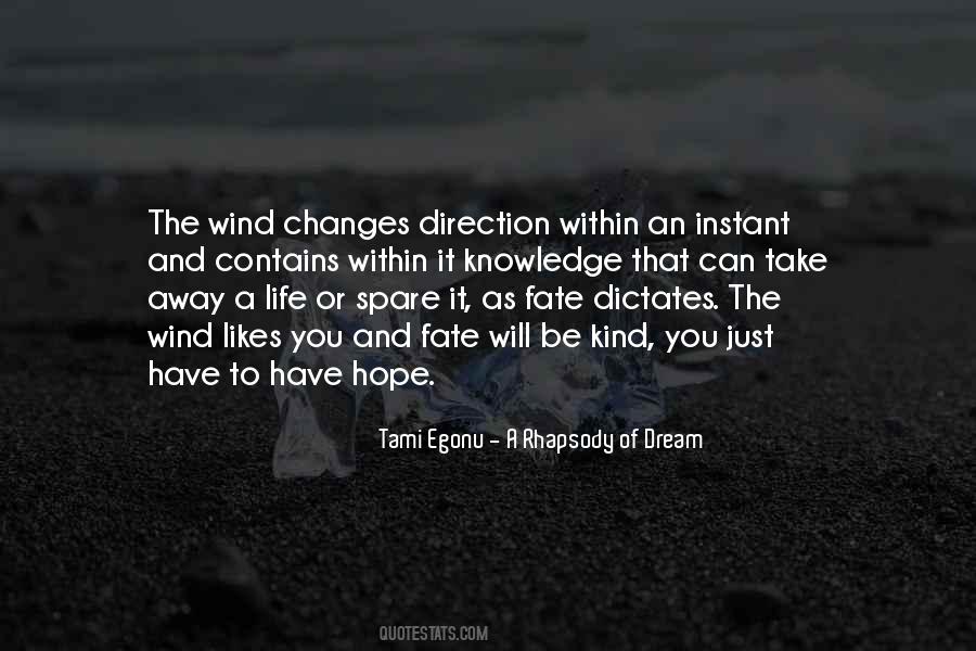Love Wind Quotes #1787105