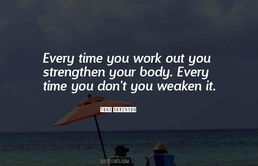 Fitness Time Quotes #1547266