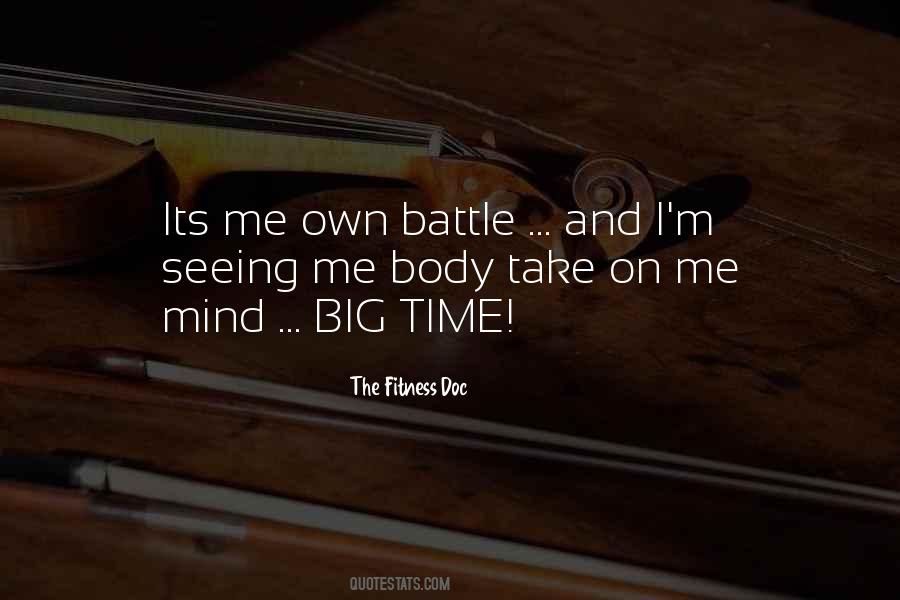 Fitness Time Quotes #165122