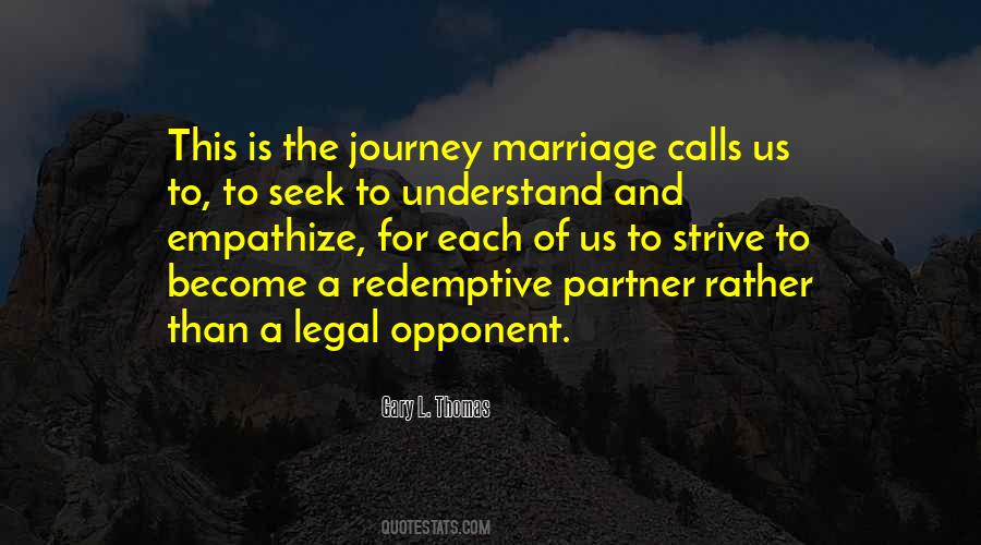 Journey Marriage Quotes #1849640