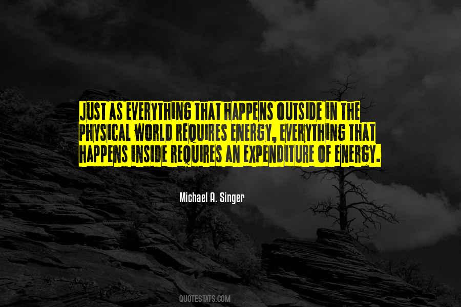 Outside Energy Quotes #730641