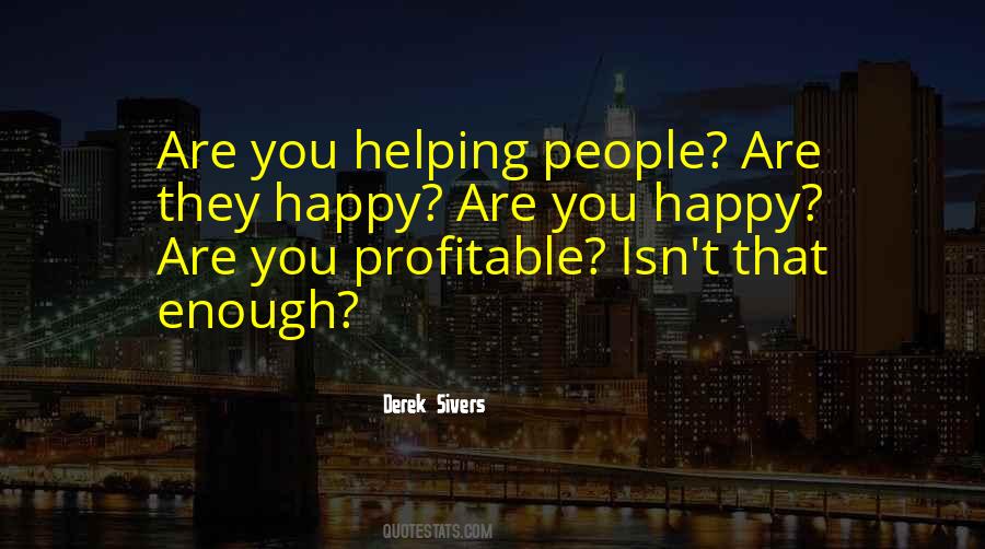Happy Helping Others Quotes #108740