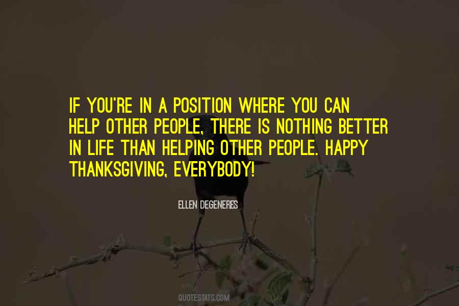 Happy Helping Others Quotes #302766