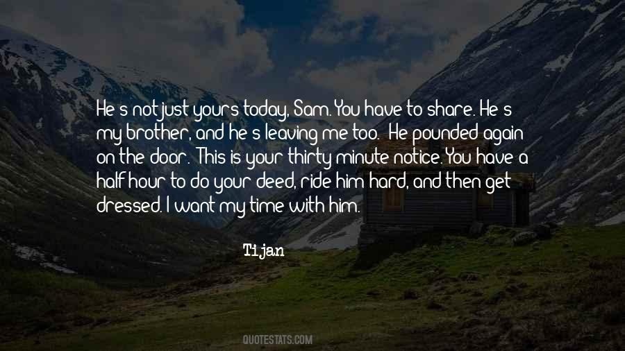 Want A Ride Quotes #1528918