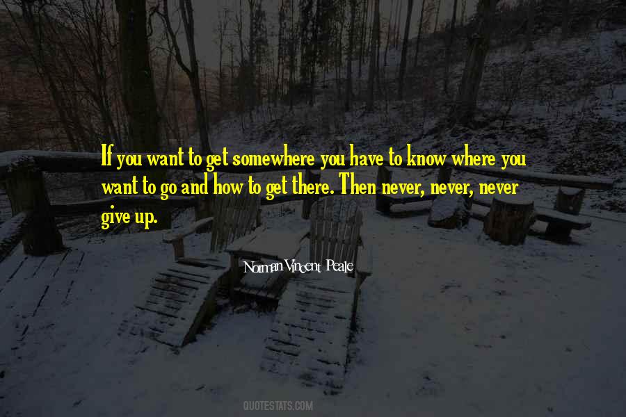 How To Give Up Quotes #1587656