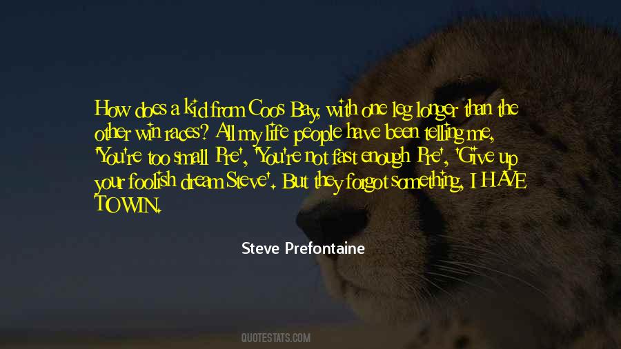 How To Give Up Quotes #1596616
