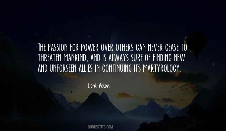 Quotes About Power Of Mankind #1077652