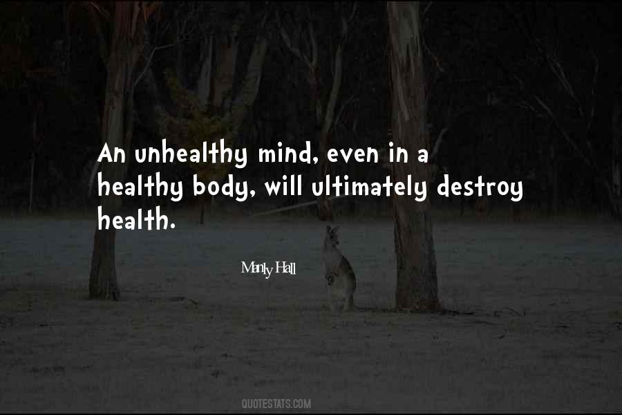 Quotes About A Healthy Body #1231807