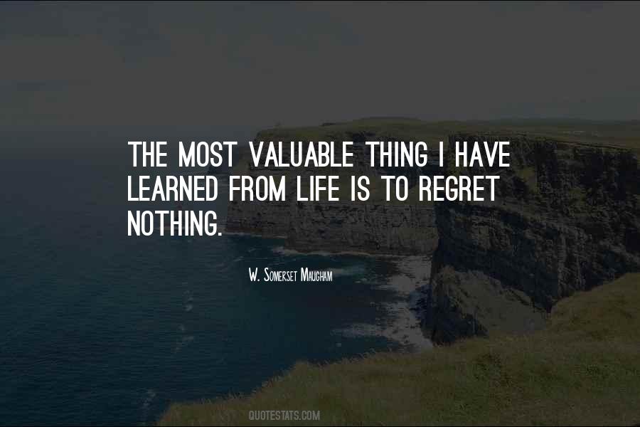 To Regret Quotes #1566975