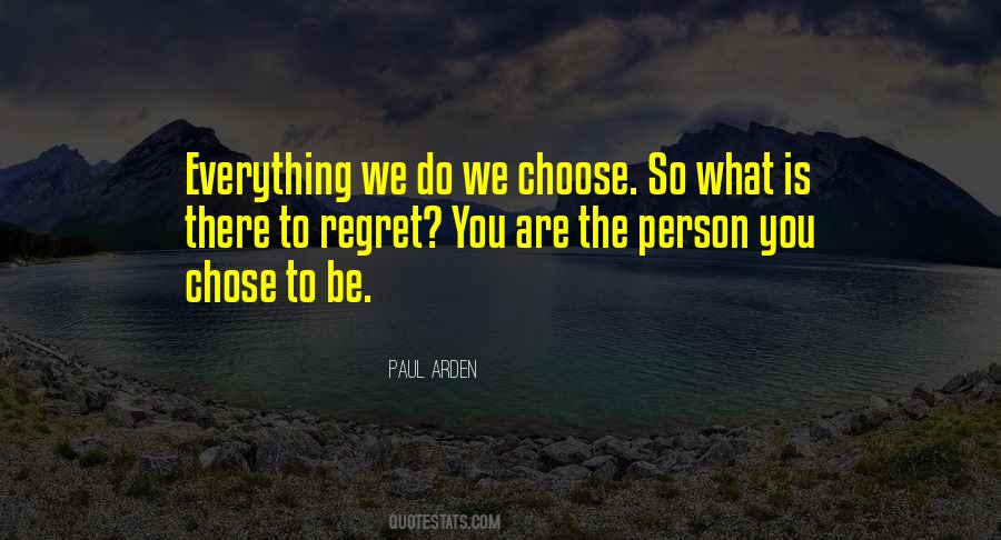 To Regret Quotes #1654470