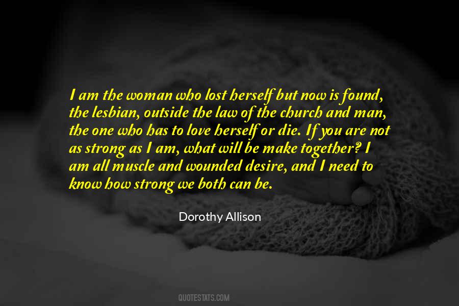 Love And Strong Quotes #1124705