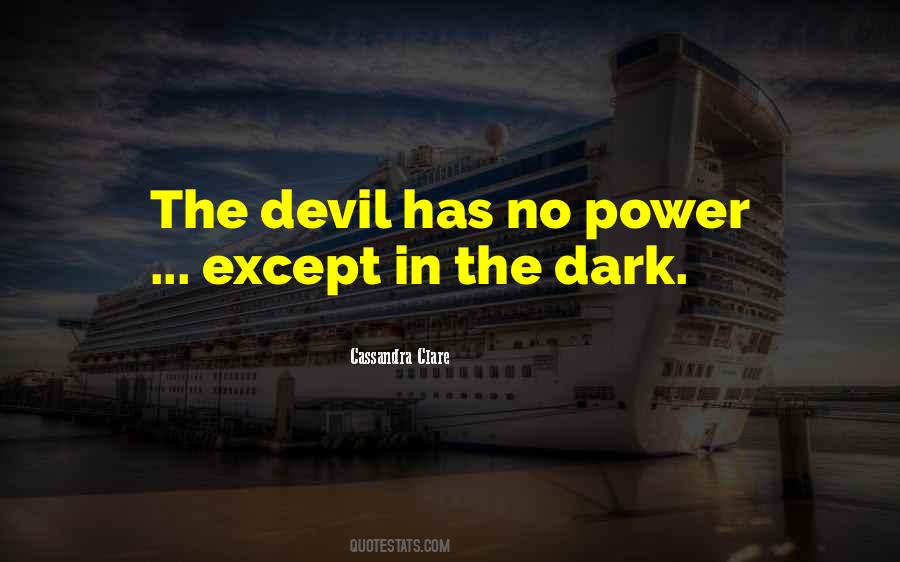Dark Devil Quotes #1092233
