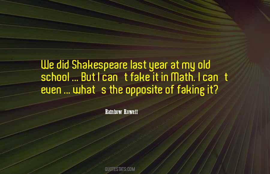 Shakespeare Math Quotes #812373