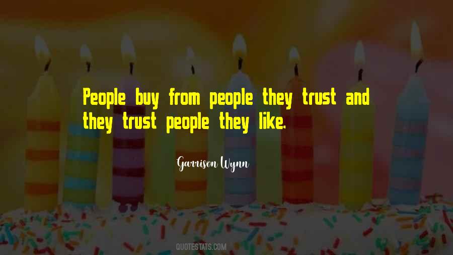 Trust People Quotes #1082617