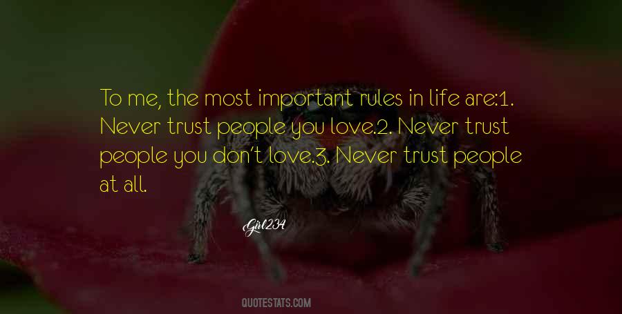 Trust People Quotes #1814999