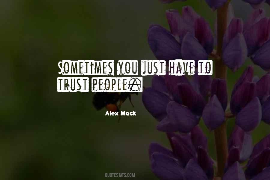 Trust People Quotes #880004