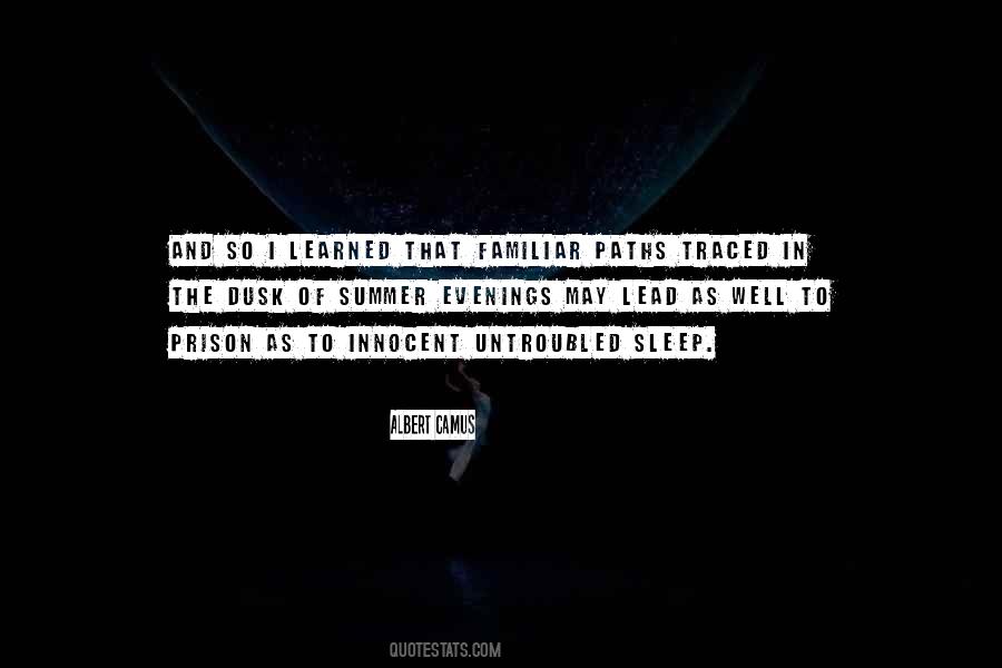 I Sleep Well Quotes #123522