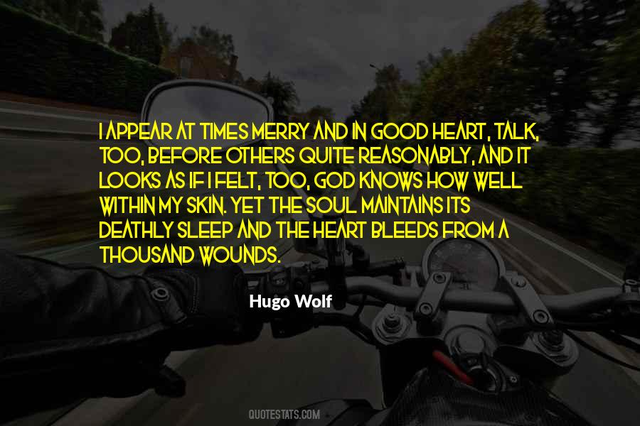 I Sleep Well Quotes #324389