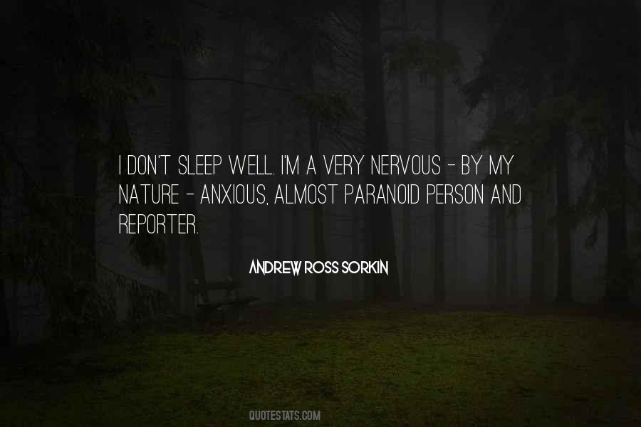I Sleep Well Quotes #458604