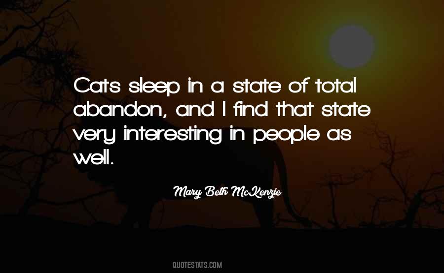 I Sleep Well Quotes #636796