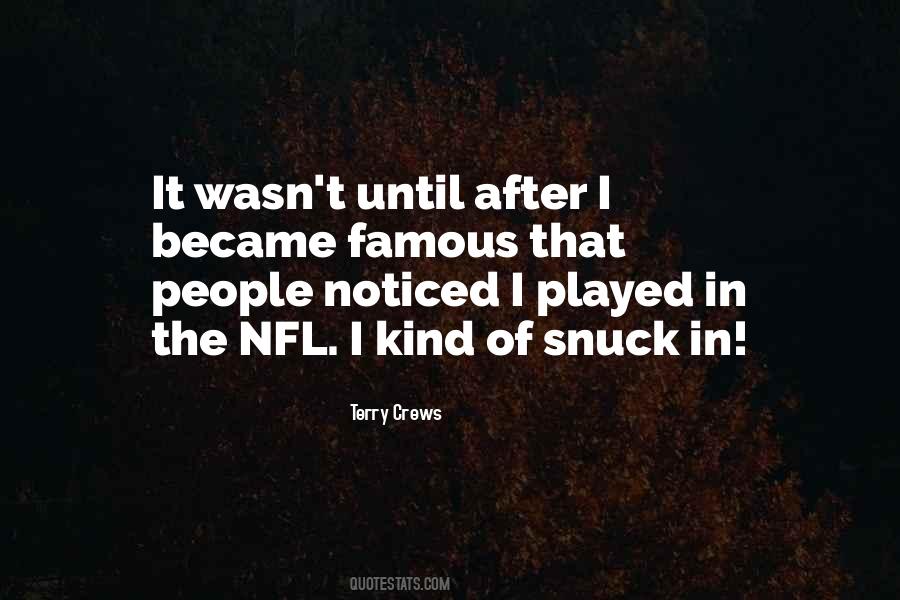 Quotes About The Nfl #1875155